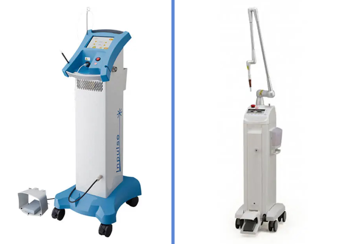 Yagレーザー／CO₂レーザー